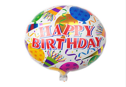 Folienballon Geburtstag