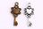 Schlüssel bronze oder silber 12x25mm