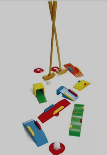 Minigolf Spiel für Kinder ab 4 Jahren